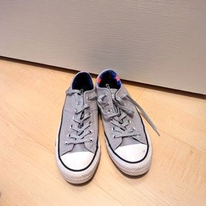 Converse Women's Shoes Gray 8.5